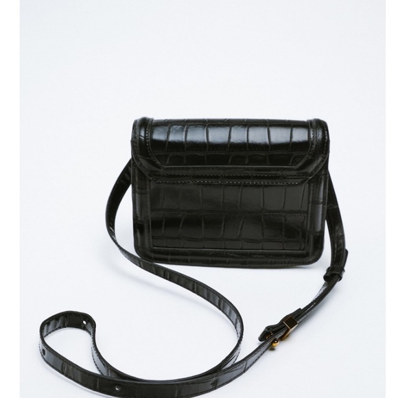 ZARA Black Crossbody Bag - Picture 6 of 6